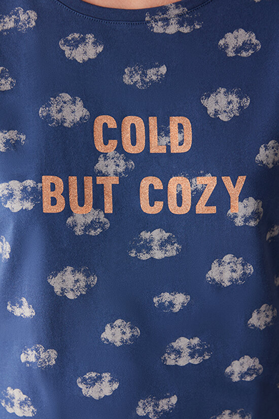 Cozy Long Sleeve Pyjamas Set - 4