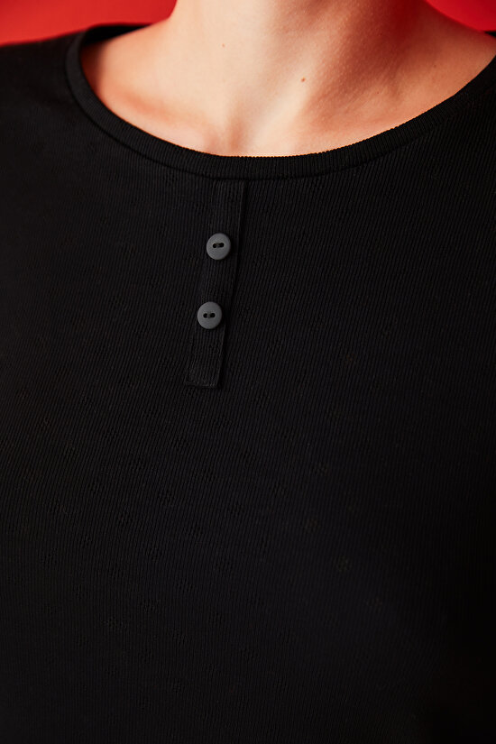 Çok Renkli Ekoseli Termal Pijama Takımı - 6