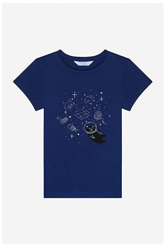 Erkek Çocuk Cat Galaxy Pamuklu 2li Çok Renkli Pijama Takımı - 6