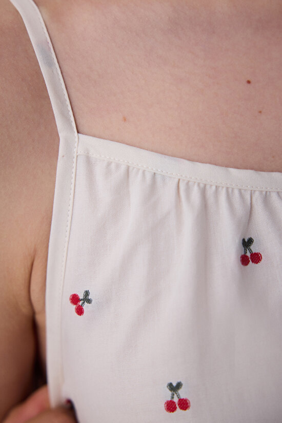 Ellie Kırık Beyaz Gecelik - 3