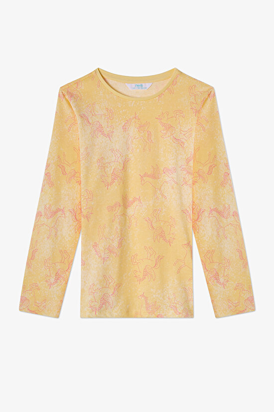 Pembe Kız Çocuk Flying 2'li Pijama Takımı - 3