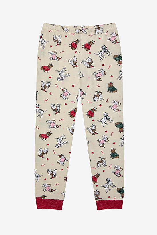 Girls Woofy Multi Colour PJ Set - 3