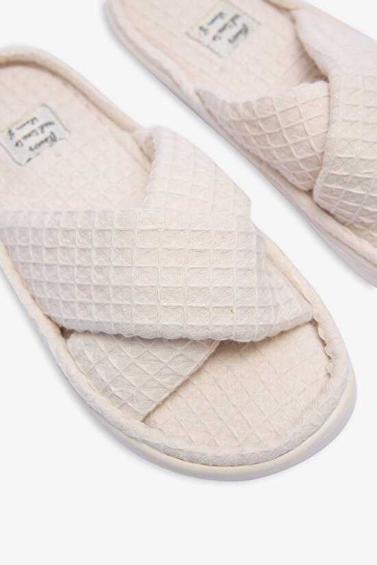 Iris Ecru Slipper - 3