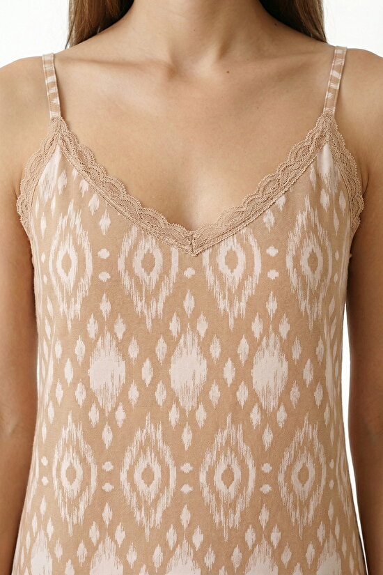 Beige Belle Capri Pajama Set - 3