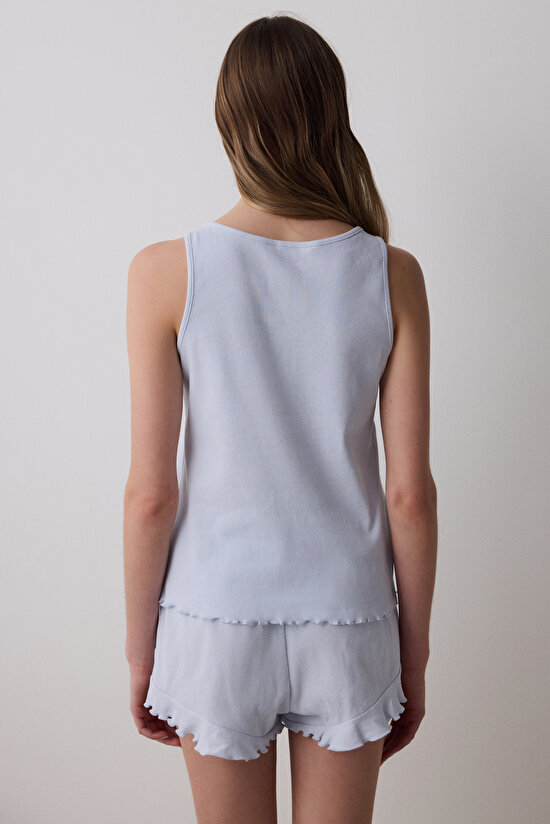 Blue Solid Light Blue Athlete - 3