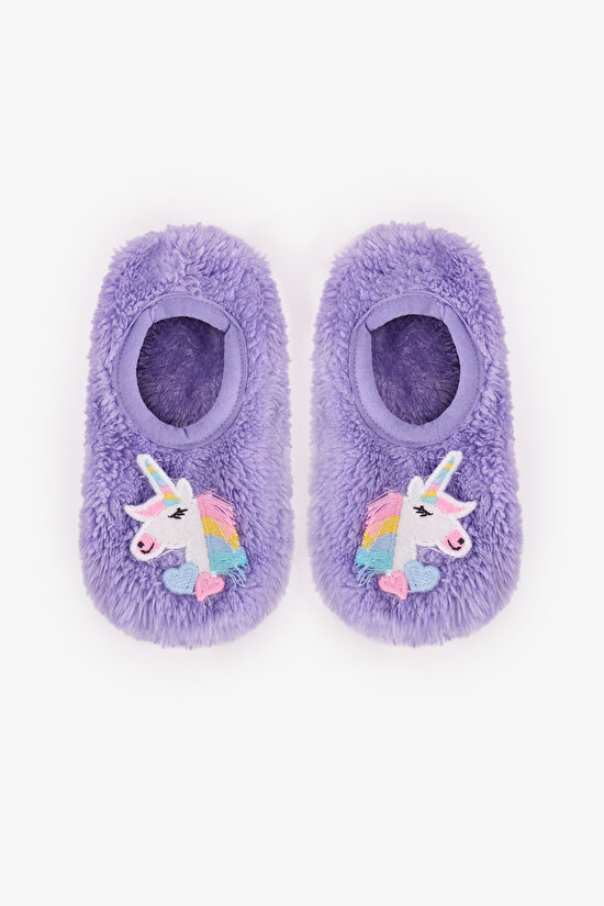 Kız Çocuk Lila Unicorn Pastels Çetik - 1