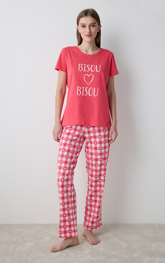 Bisou Pant PJ Set - Penti Loves Paris Collection - 1