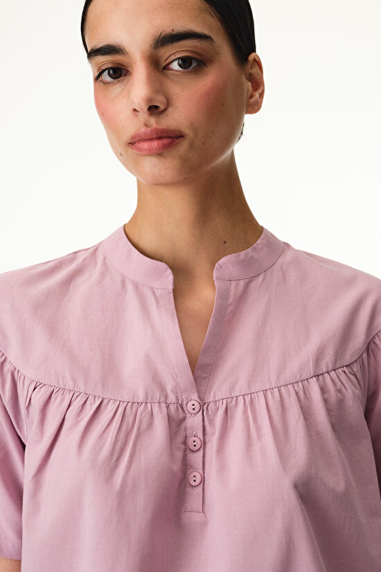 Pink Petal Shorts Pajama Set - 4