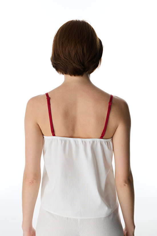 Off-White Magnifique Tank Pajama Top - 5