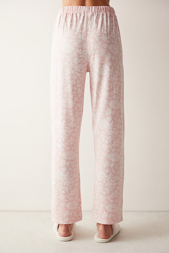 Joise Pink Printed Pant PJ Bottom - 3