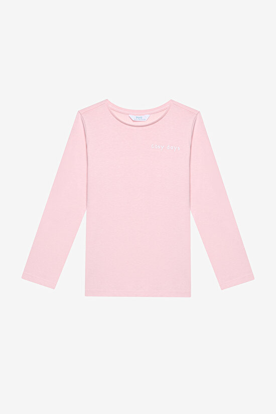 Pamuklu Kız Çocuk Plaid 2li Çok Renkli Pijama Takımı - 3