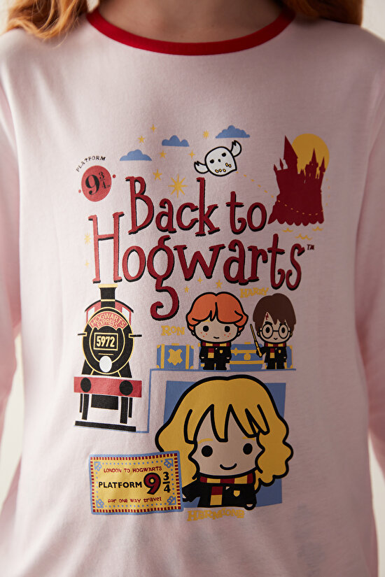 Kız Çocuk Back To Hogwarts Pijama Takımı - Harry Potter Koleksiyonu - 6