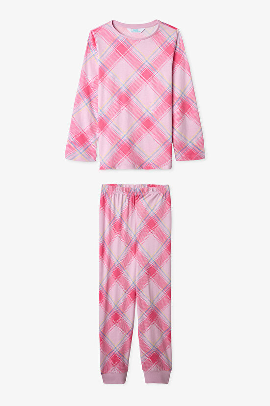 Pembe Kız Çocuk Cute Rabbit 2'li Pijama Takımı - 2