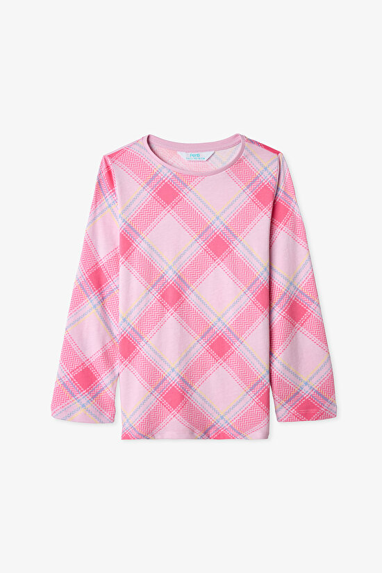 Pembe Kız Çocuk Cute Rabbit 2'li Pijama Takımı - 3