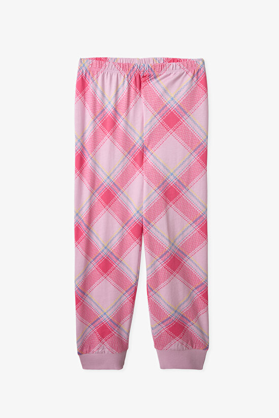 Pembe Kız Çocuk Cute Rabbit 2'li Pijama Takımı - 4