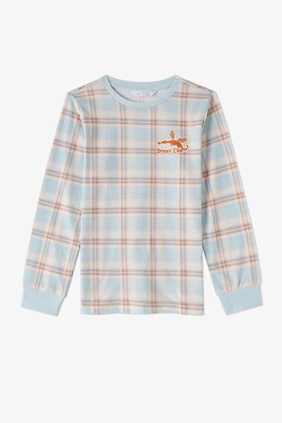 Boys' Blue Dragon Club Long Sleeve 2 Pack Pyjama Set - 3