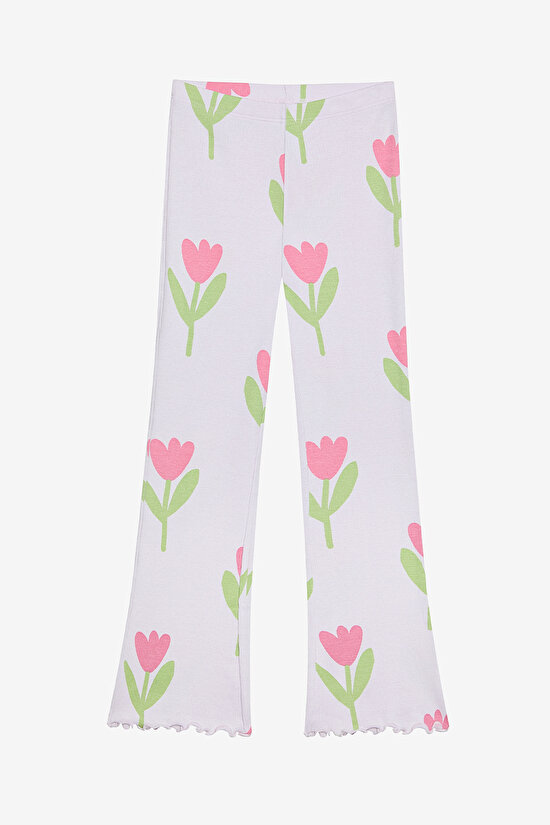 Kız Çocuk Tulips Lila Pijama Takımı Kız Çocuk Tulips Lila Pijama Takımı - 3