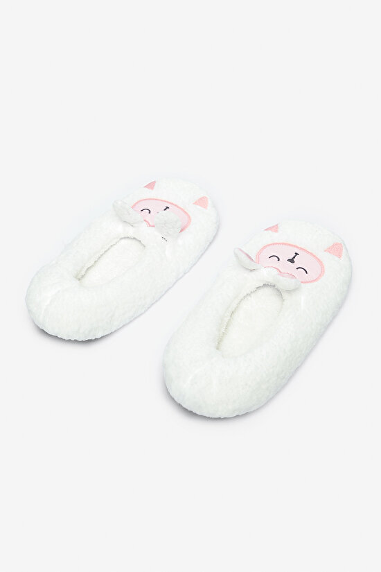 Sleepy Sheep Kırık Beyaz Patik - 4