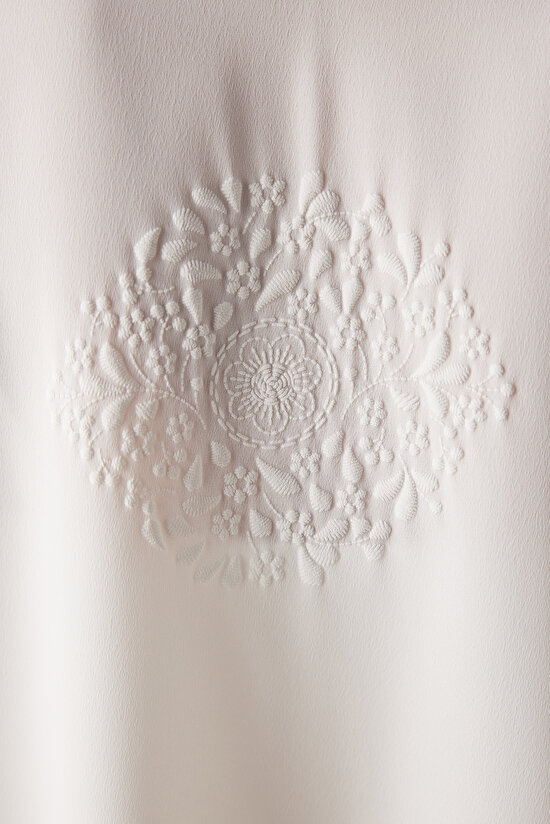 Bridal Lacy Robe - 4