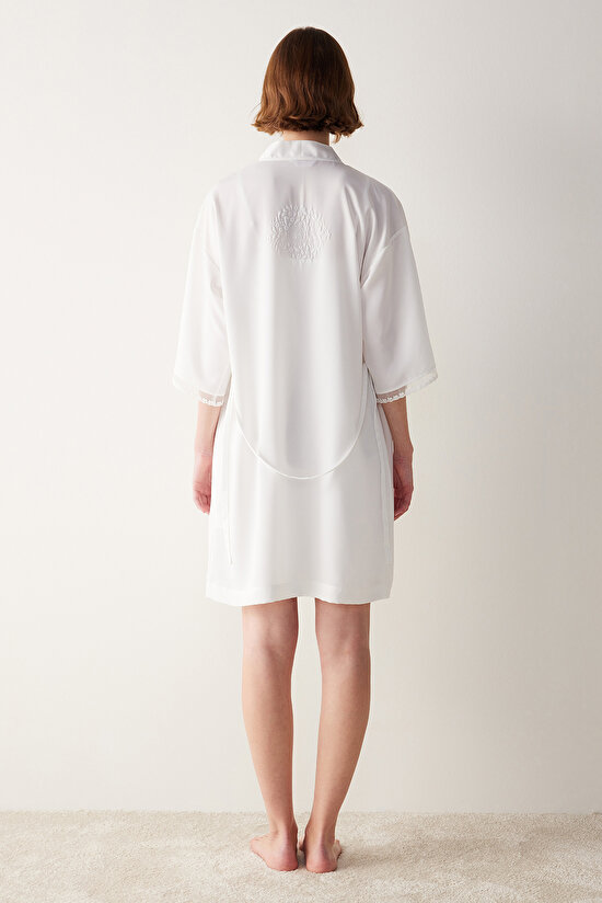 Bridal Lacy Robe - 5