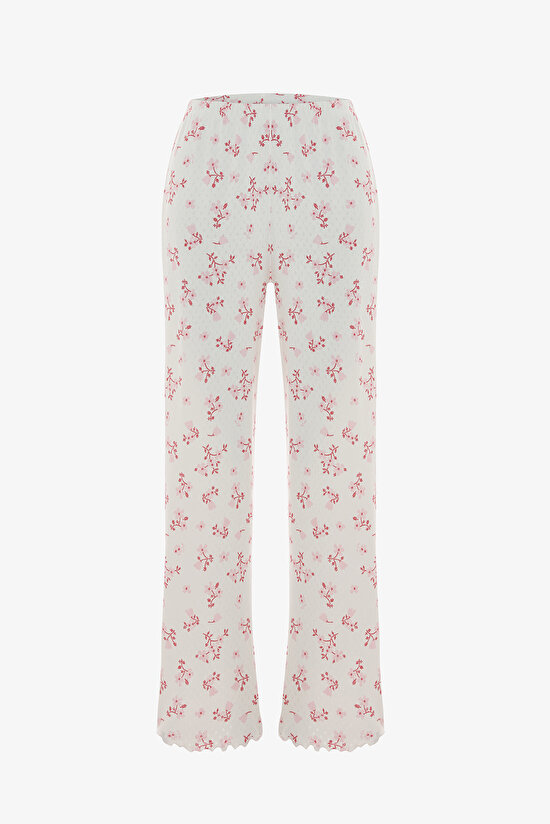 BLOSSOM POINTEL PANT, L, PE99 PEMBE
