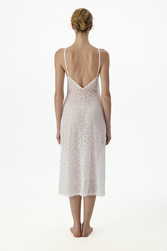 Beyaz Bridal Delicate Sabahlık - 3