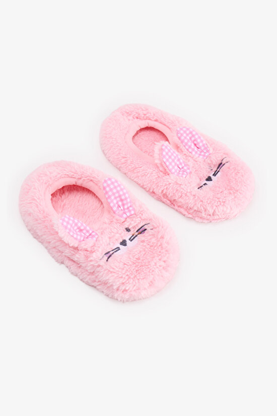 Kız Çocuk Pembe Check Bunny Çetik - 3