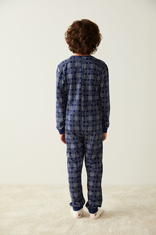 B.BEAR LS ONESIE, 11-12, PR19 LACIVERT - 3