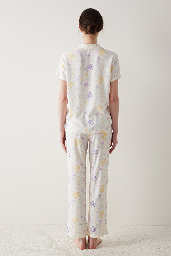Spring Dream Beyaz Pijama Takımı - 6