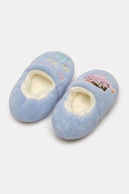 Kız Çocuk Sky Açık Mavi Patik Çorap - 4