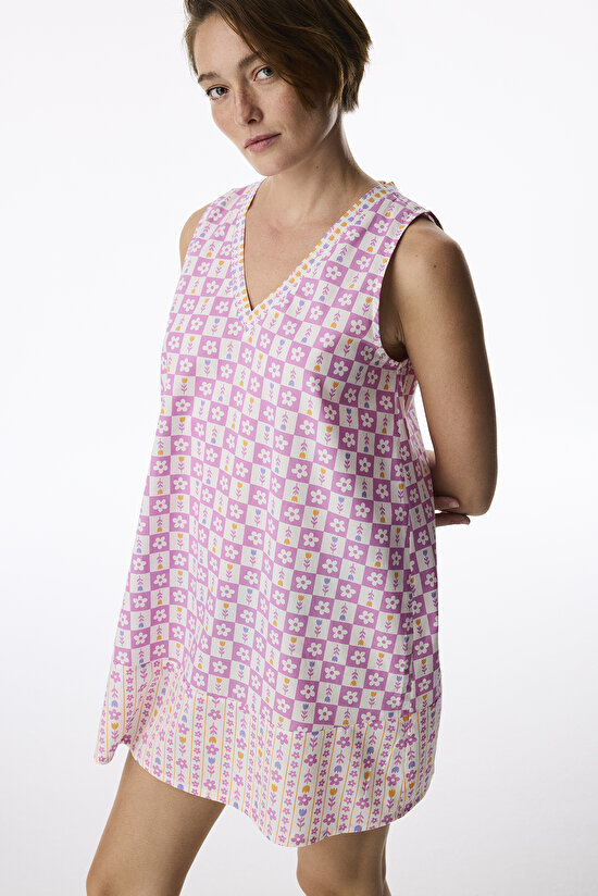 Flora Çiçekli Gecelik - 2