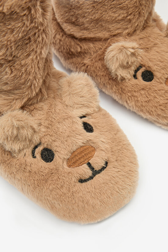 Happy Bear Bej Ev Botu - 3