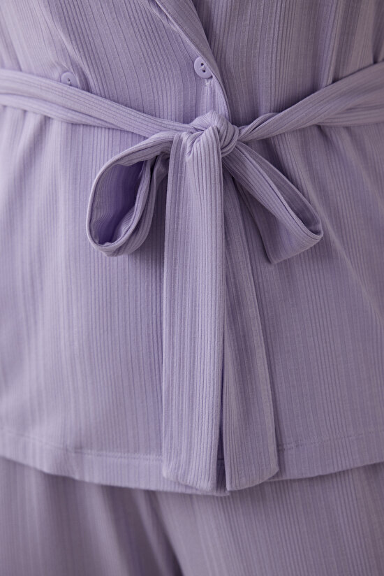 Lana Lila Pantolon Pijama Takımı Lana Lila Pantolon Pijama Takımı - 3