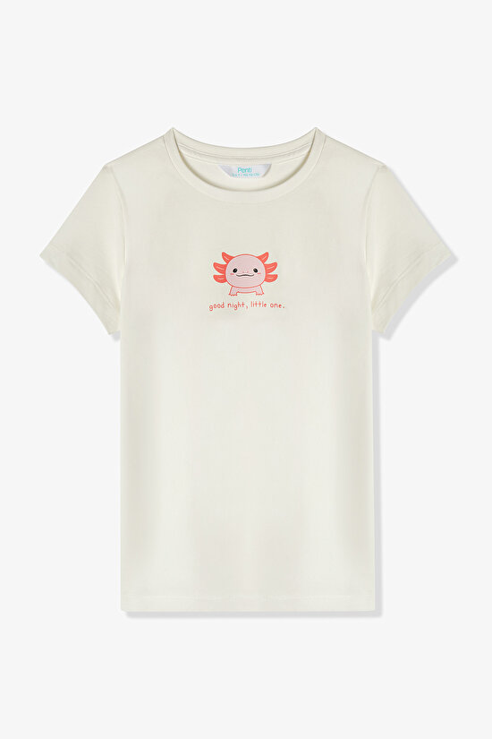 Pink Girls Good Night Pajama Set - 2