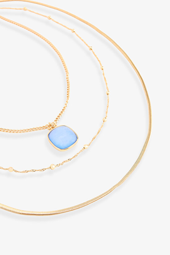 Blue Estela Necklace - 2