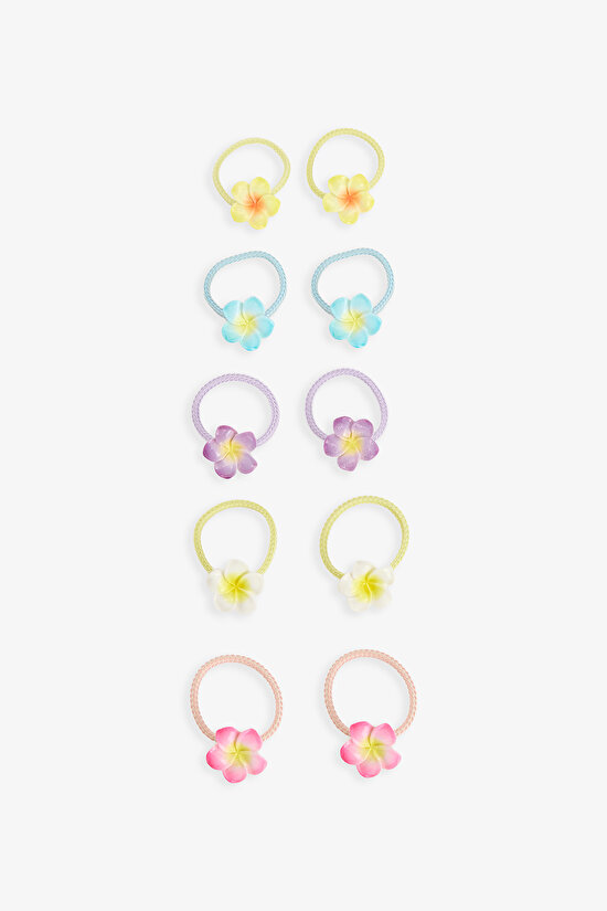 Multicolor Girls Daisy Hair Clip - 1