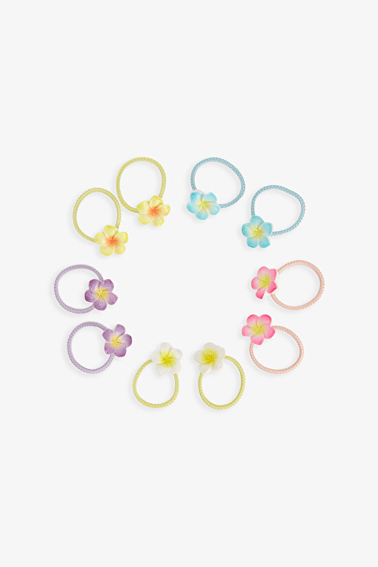 Multicolor Girls Daisy Hair Clip - 2