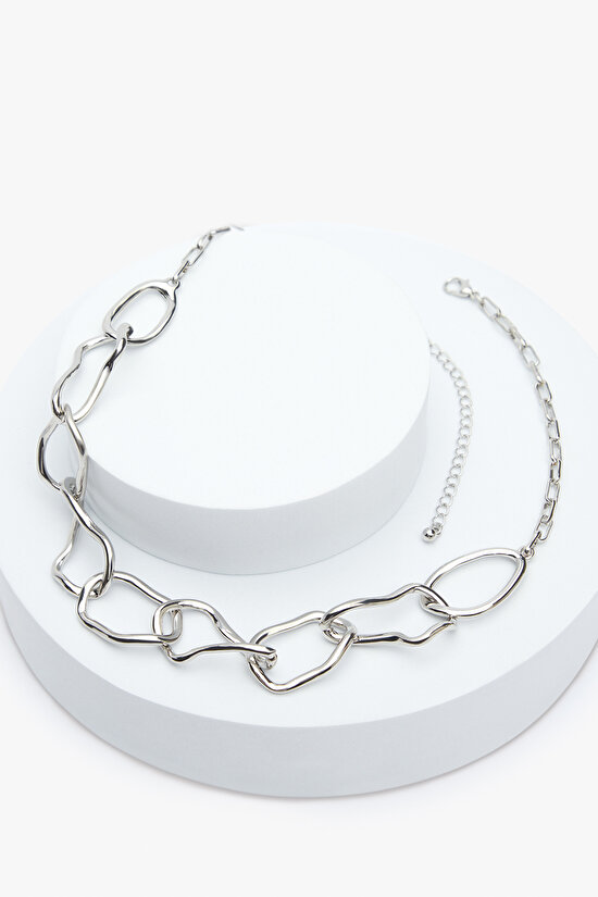 Rachelle Silver Necklace - 1