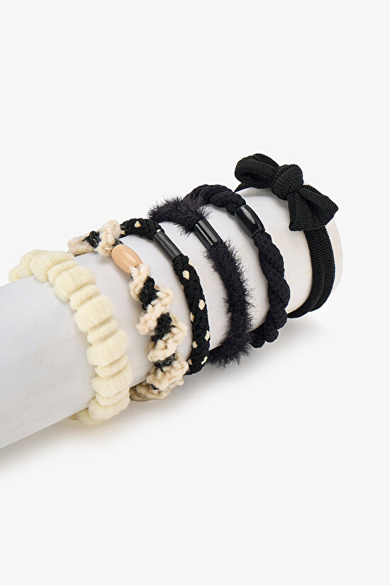 Black Alegria 6 Pack Hair Clip Set - 1