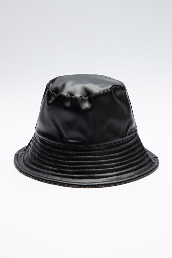 Siyah Emily Şapka - 1