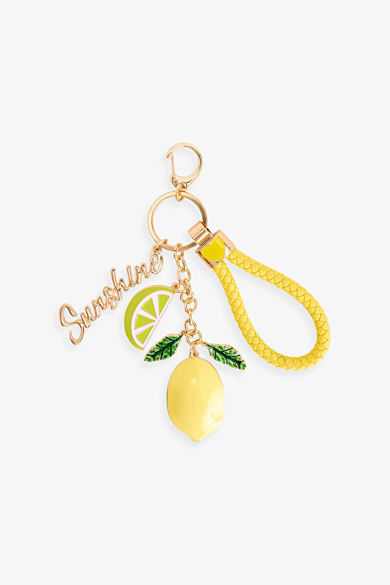 Yellow Enjoy Keychain - 1