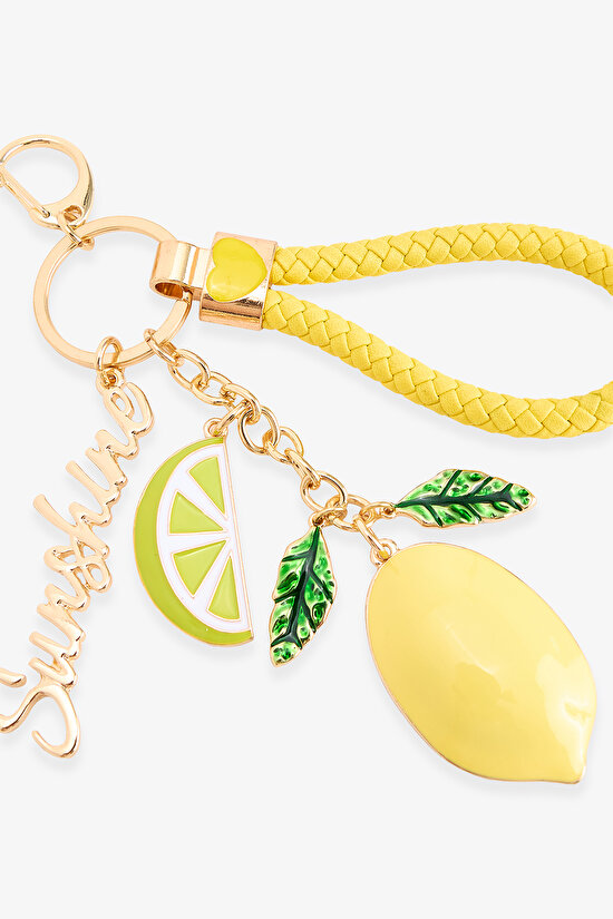 Yellow Enjoy Keychain - 2