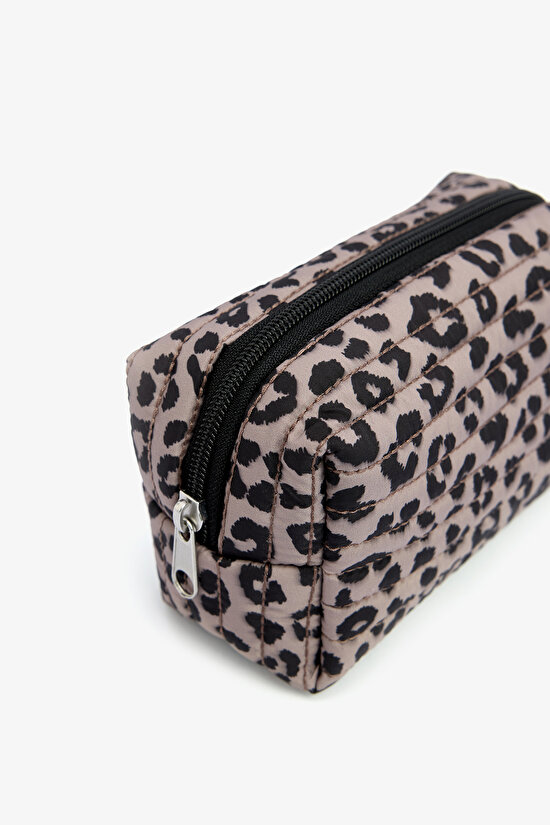 Leopard Brown Make Up Bag Leopard Brown Make Up Bag - 3