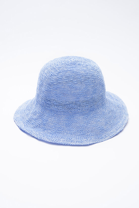 Cristina Mavi Plaj Şapkası - 1