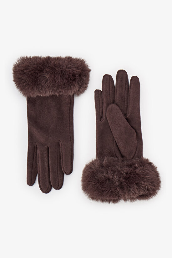Brown Romina Gloves - 1