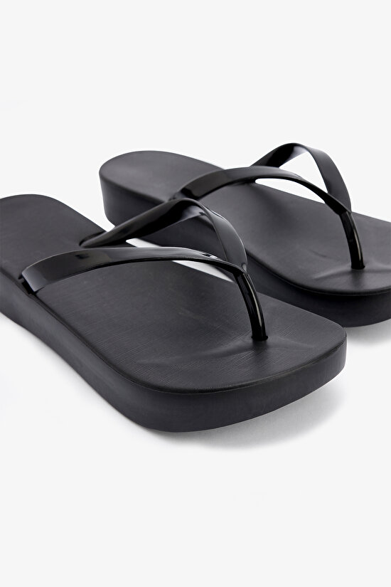 Nora Black Slippers - 3