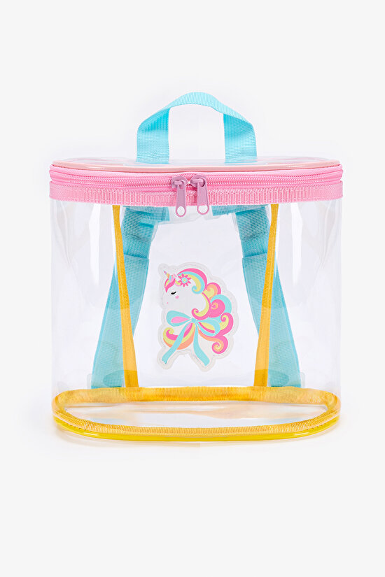 Multicolor Girls Unicorn Bag - 3
