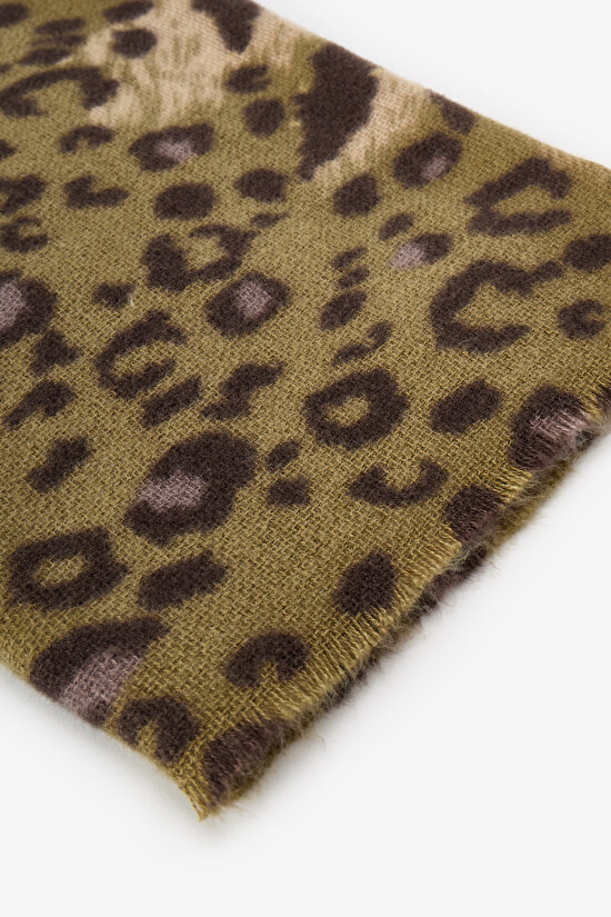 Barbara Zebra Desenli Atkı - 3