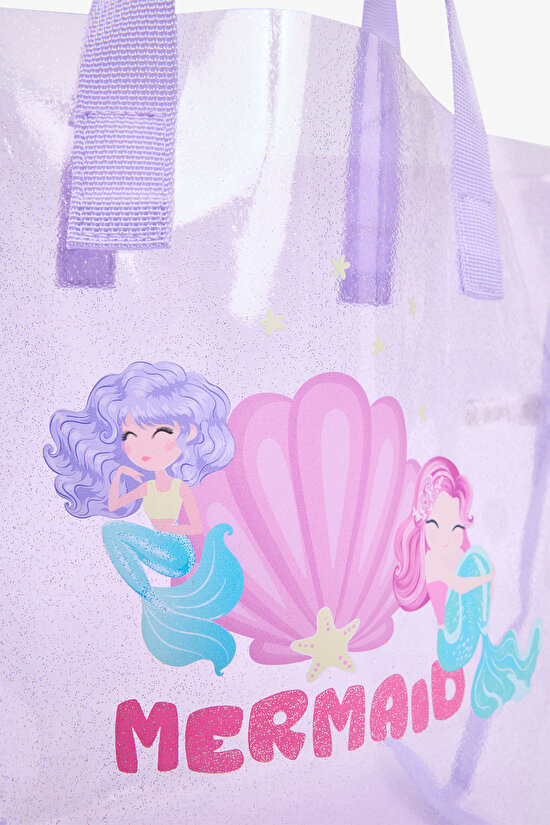Kız Çocuk Mermaid Çok Renkli Çanta - 3
