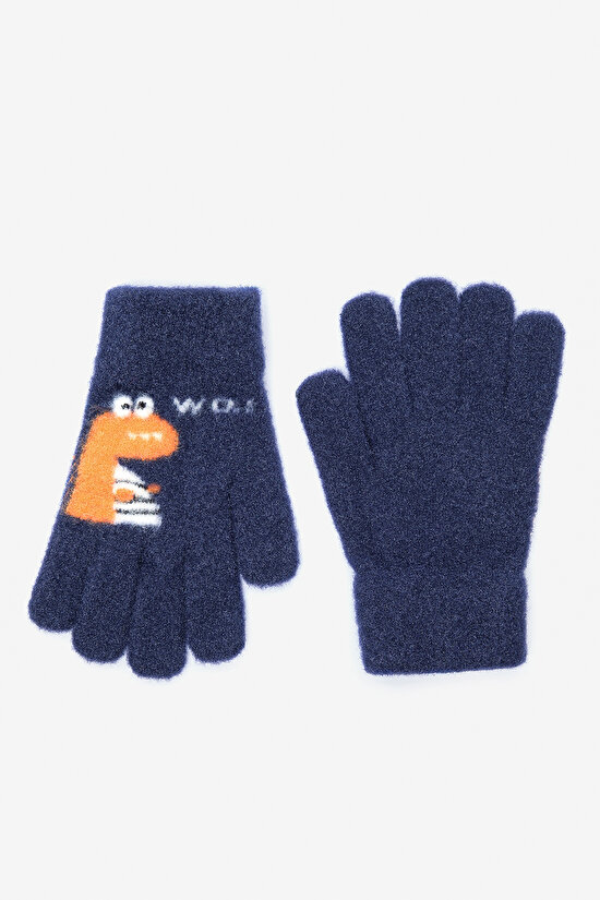 Boys Dino Colourful Glove - 3